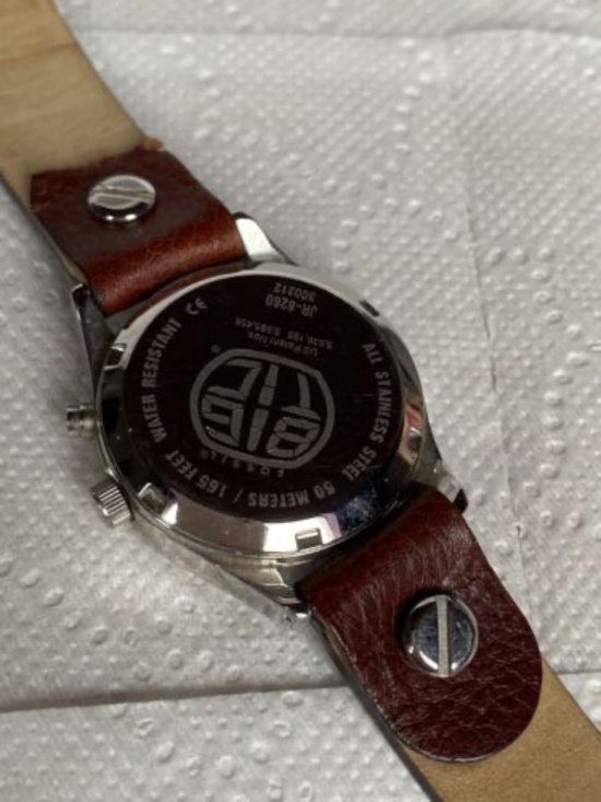 Fossil Love Women Y2K Watch Brown Original Leather Band  Model BG-2600 main image 4
